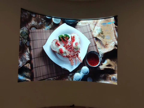 固安室内P2.5弧形LED屏